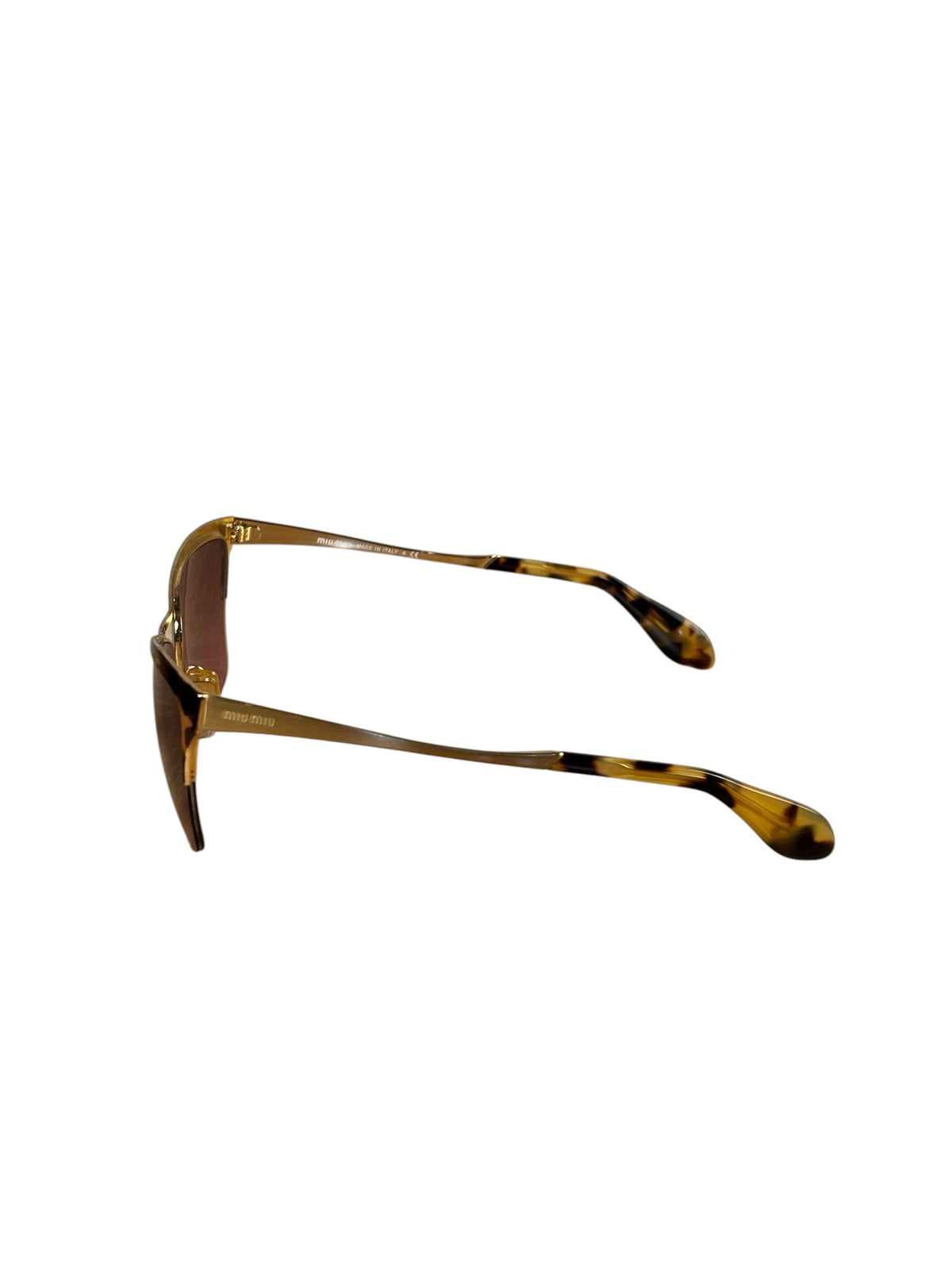 Miu Miu Tortoise Shell SMU50P Cat-Eye Reading Sunglasses