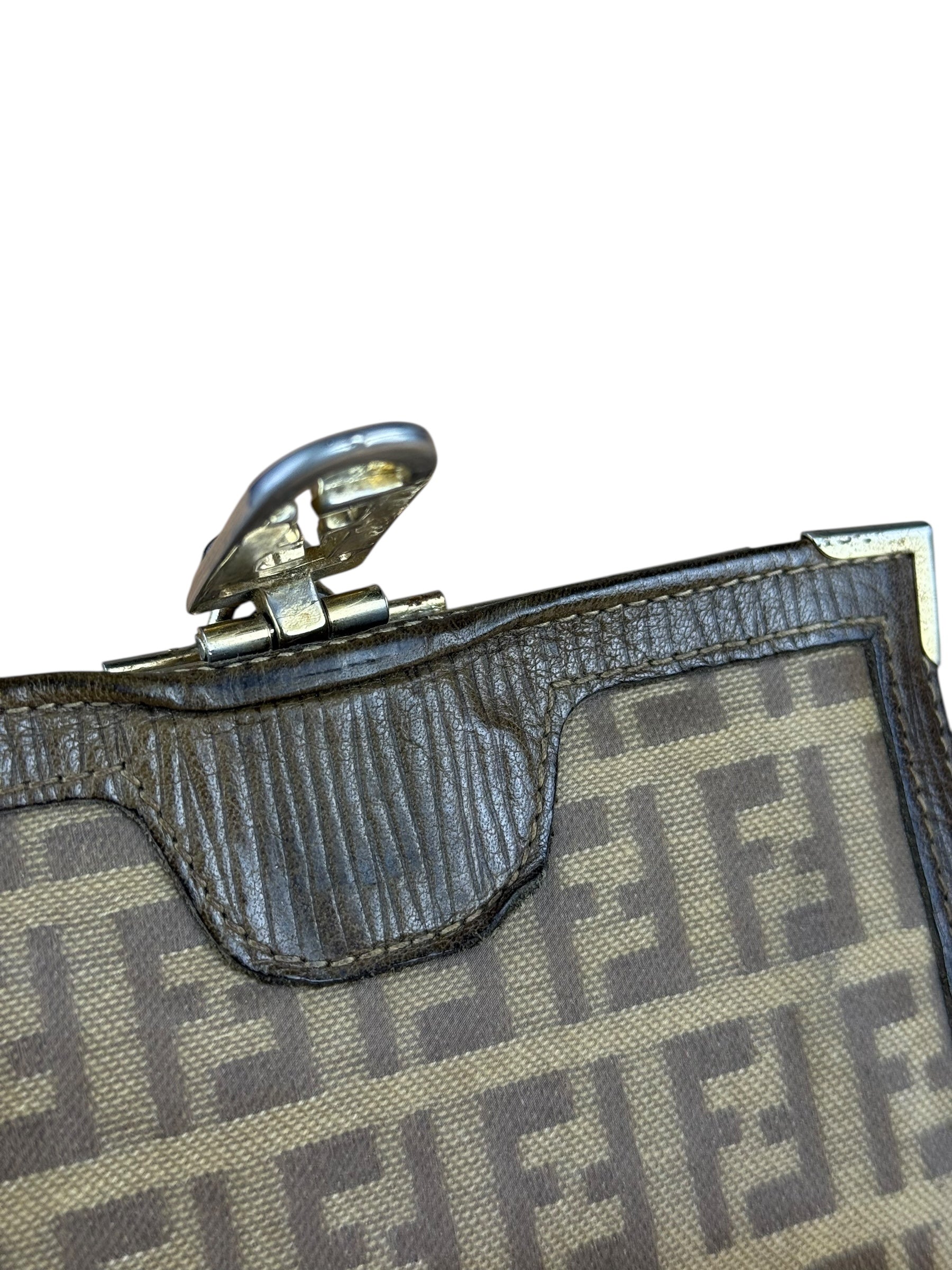 Fendi FF PVC Compact Wallet