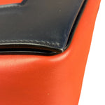 Celine Bicolor Leather Medium Frame Crossbody Bag