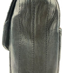 Chanel Black Quilted Lambskin Half Moon Flap 1989