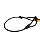 Louis Vuitton Black Empriente Cord Bracelet