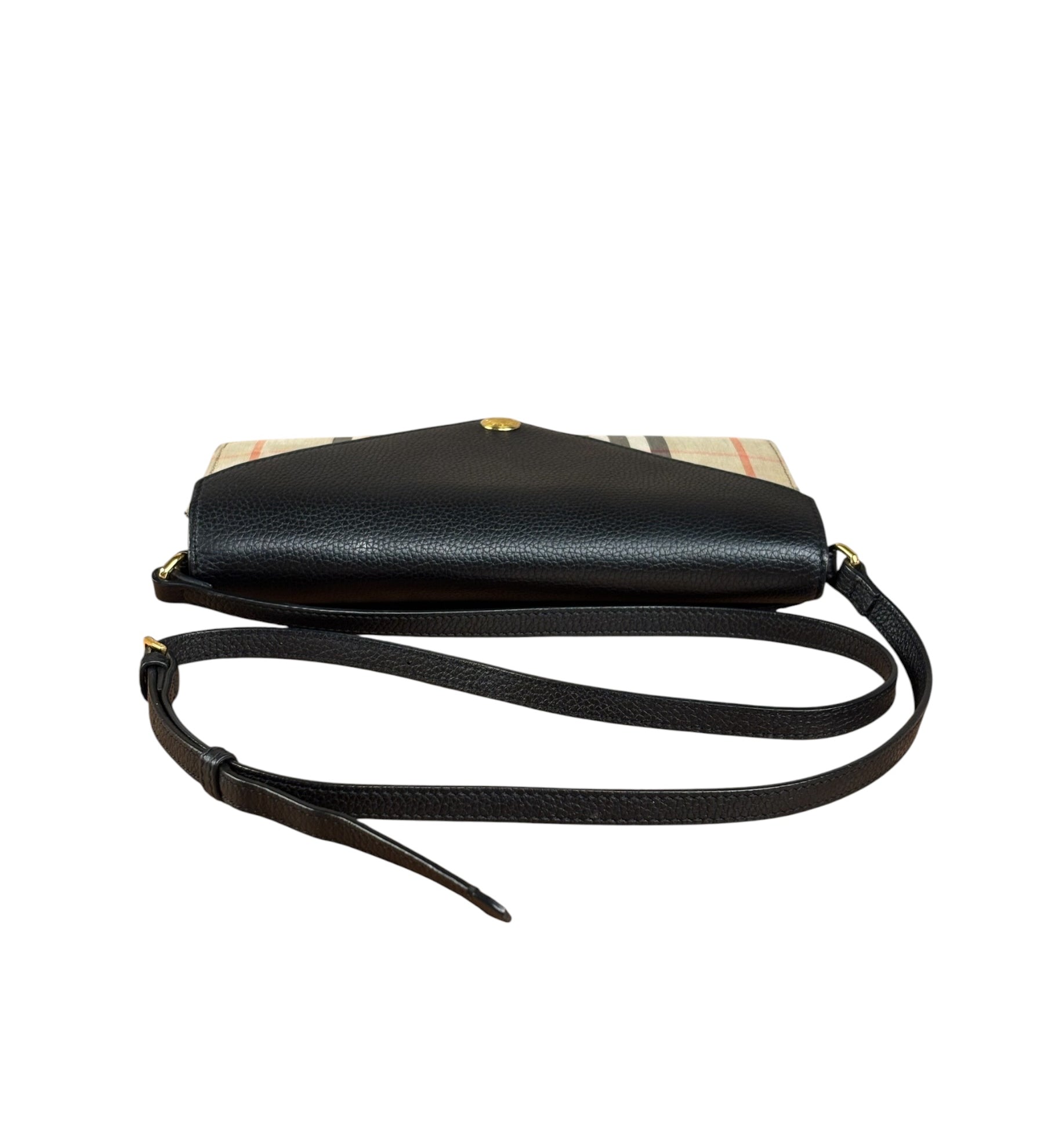 Burberry Check Hannah Envelope Shoulder Bag