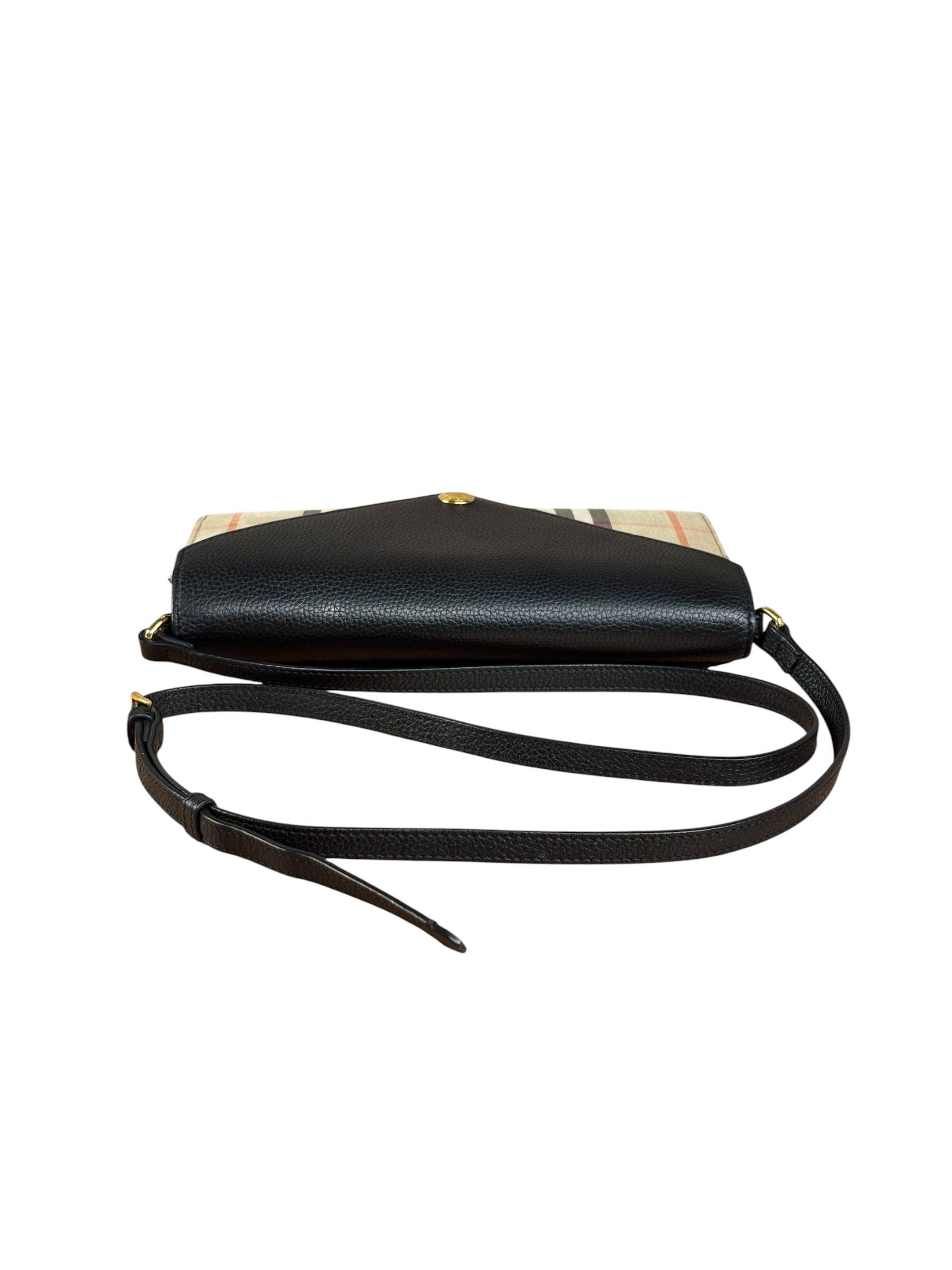 Burberry Check Hannah Envelope Shoulder Bag
