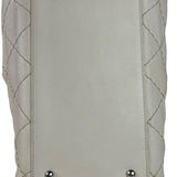 Chanel Beige Quilted Leather Tote 2009
