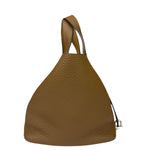 Hermes Brown Taurillon Clemence Leather Picotin 18 Lock Handbag 2021