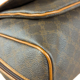 Bally Vintage Leather Coated Monogram Handbag