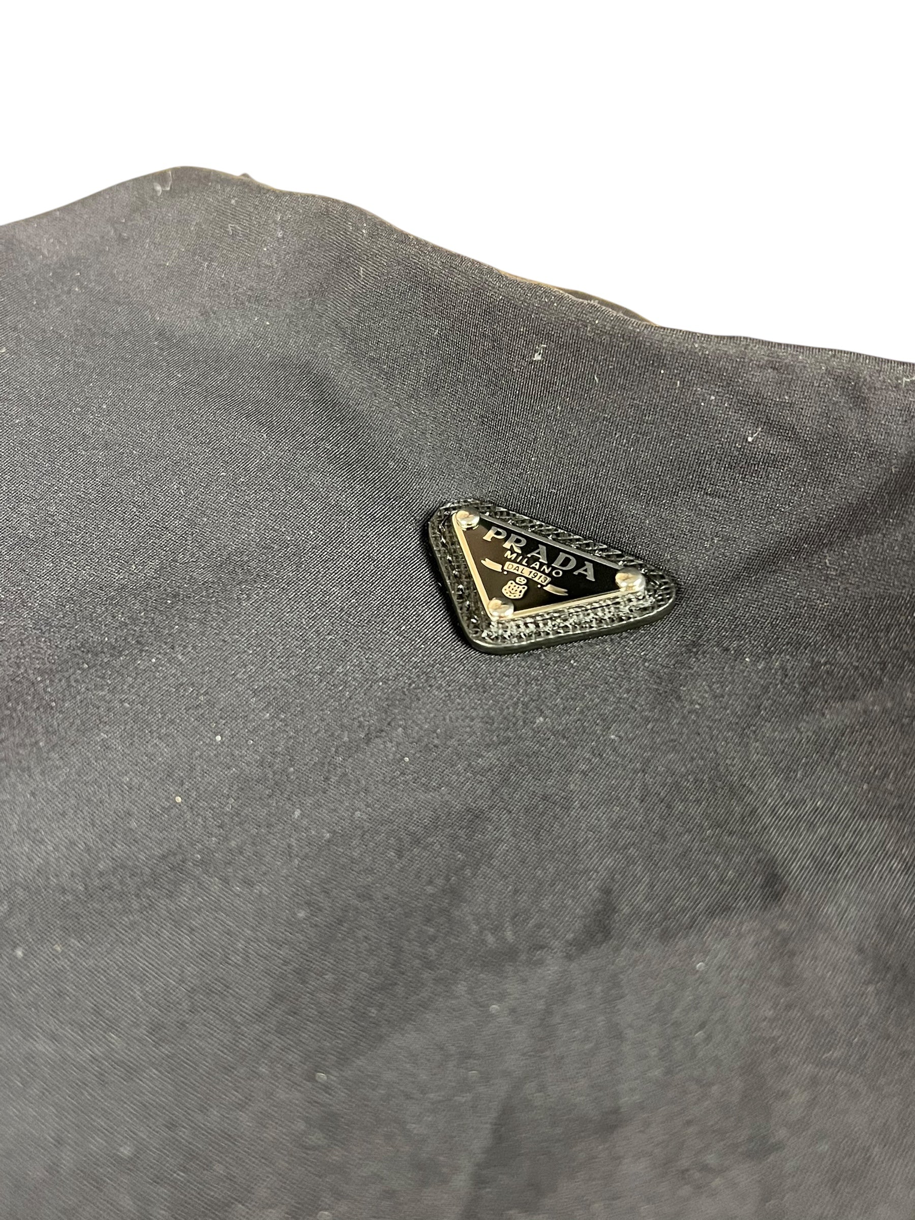 Prada Black Jersey Stretch Biker Short