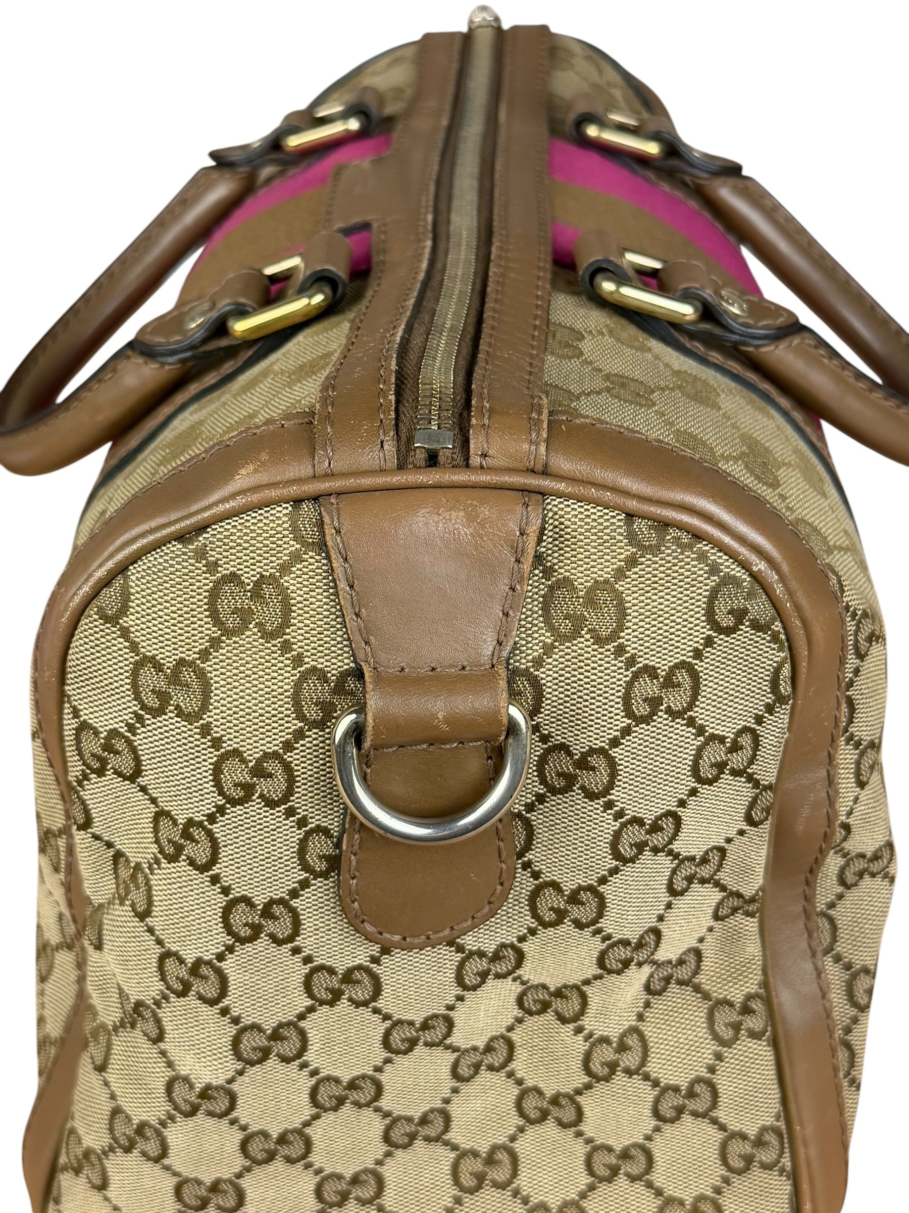 Gucci Vintage GG Web Joy Mini Boston