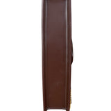 Jacquemus Dark Brown Leather Le Bambino Shoulder Bag