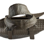 Bottega Veneta Gray Nappa Leather Intrecciato Tote Bag
