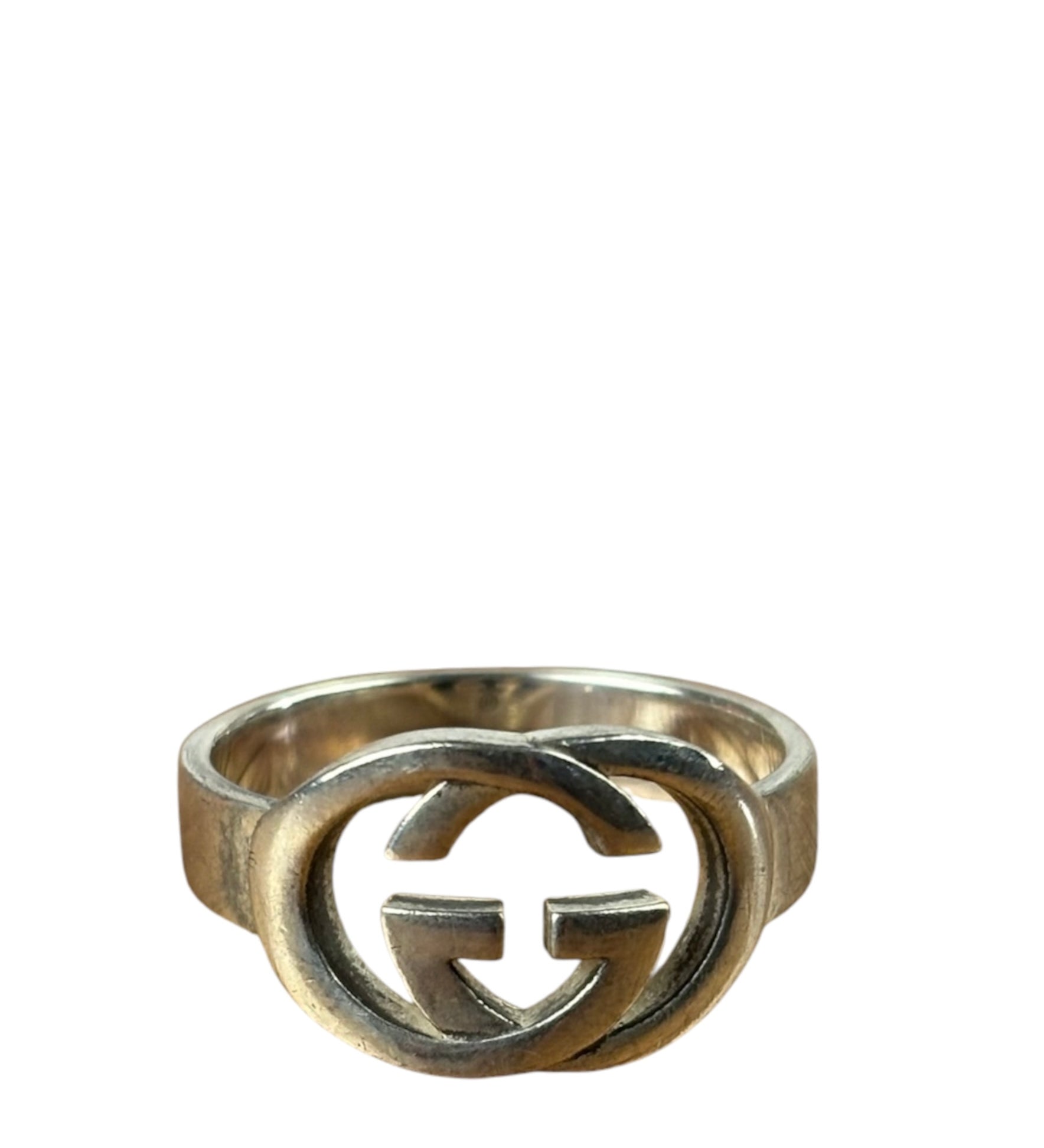 Gucci GG Sterling Silver Ring