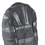 Prada Black Tessuto Nylon/Leather Waves Shoulder Bag
