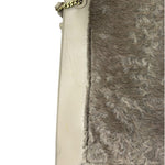 Jasonwu Grey Leather Lamb Fur Flap Tote