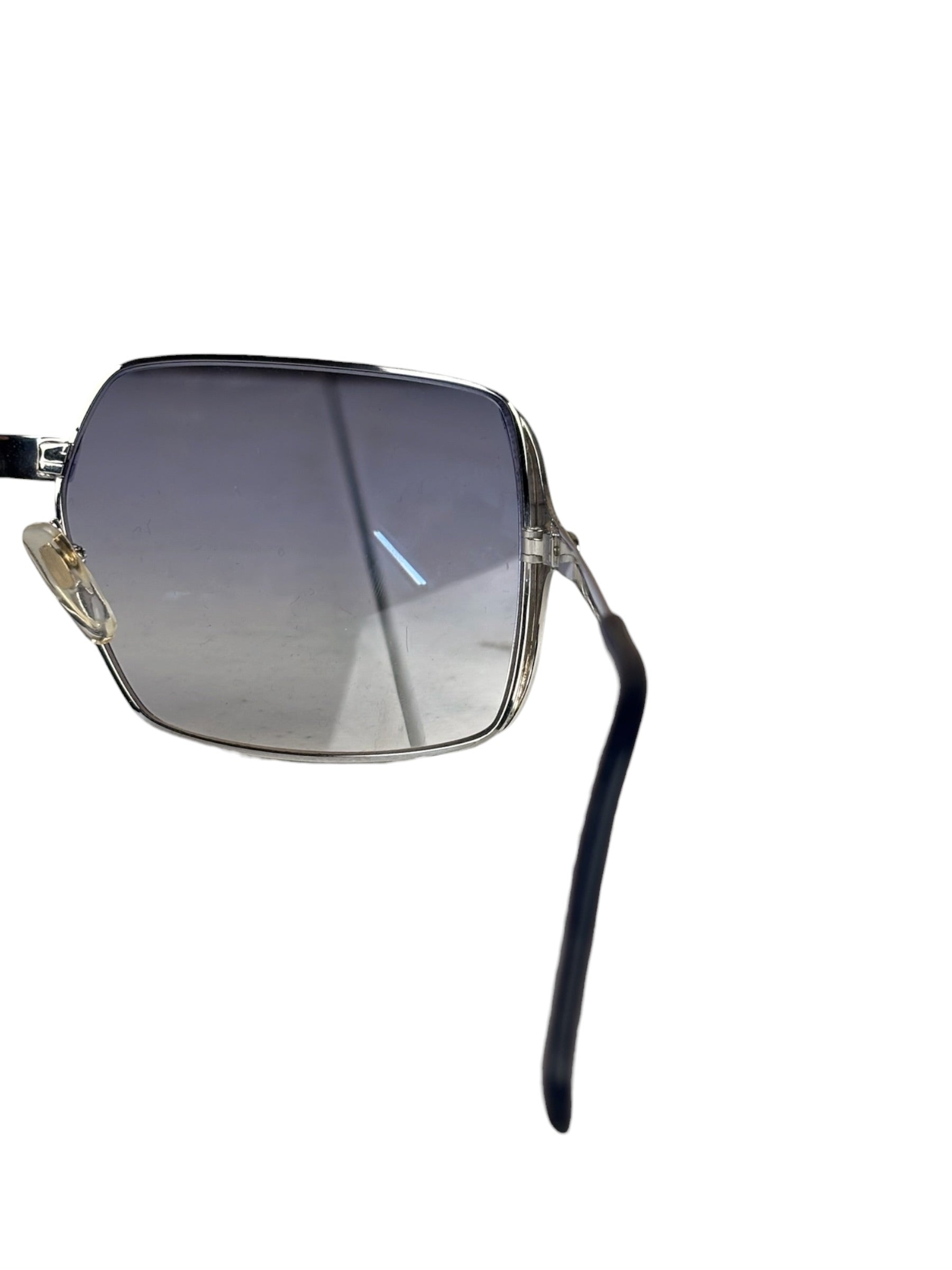 YSL Silver Square Frame Sunglasses