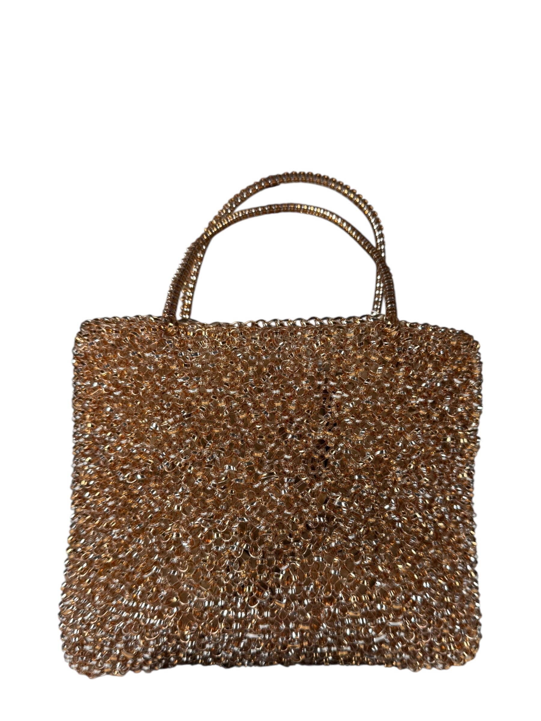 Anteprima Bronze Wire Top Handle Bag