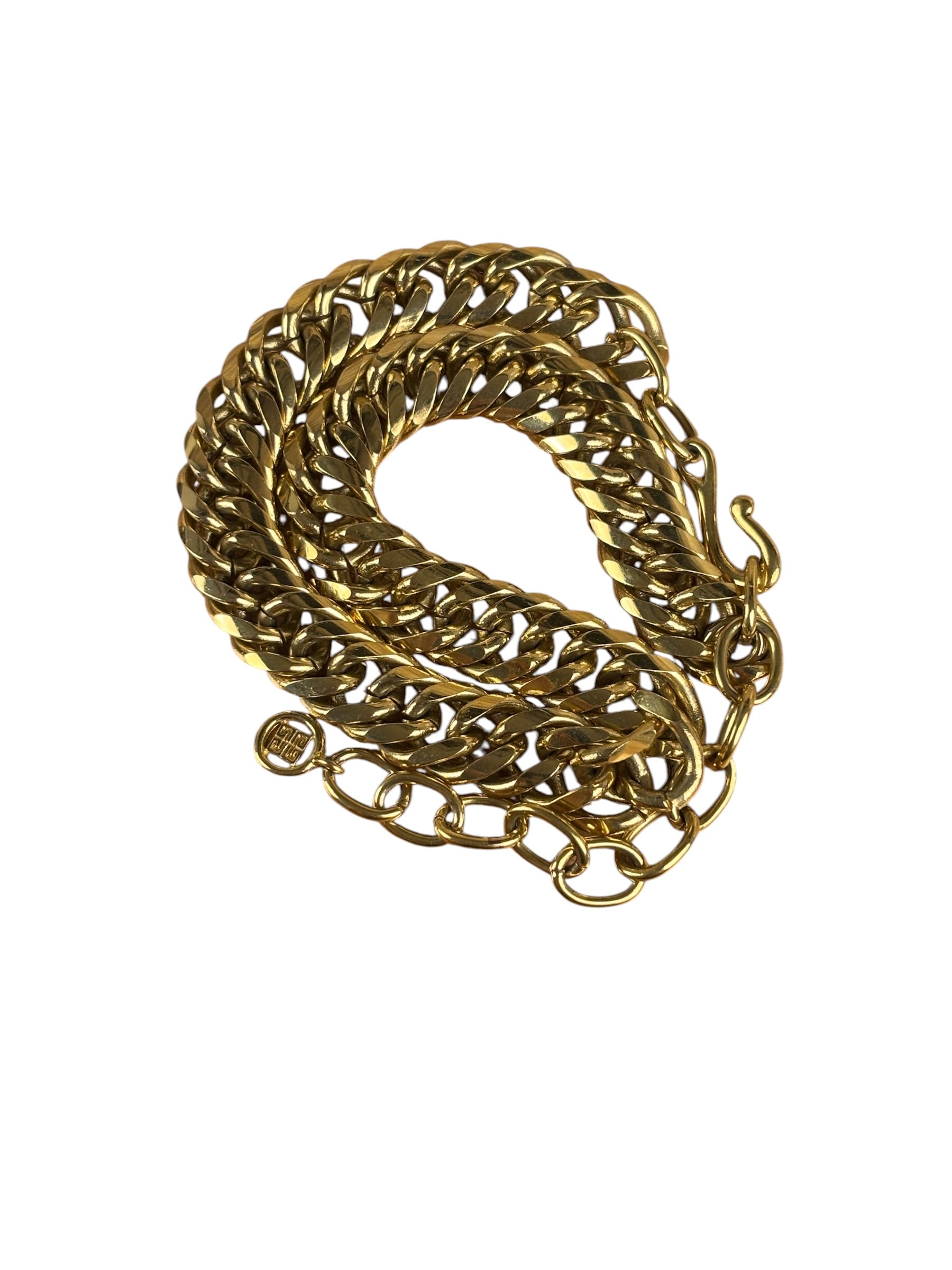 Givenchy Gold Plated Cuban Necklace