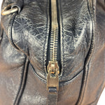 Balenciaga Navy Motocross Classic Bridge Bag