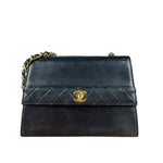 Chanel Neo Executive Black Lambskin 1990