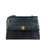 Chanel Neo Executive Black Lambskin 1990