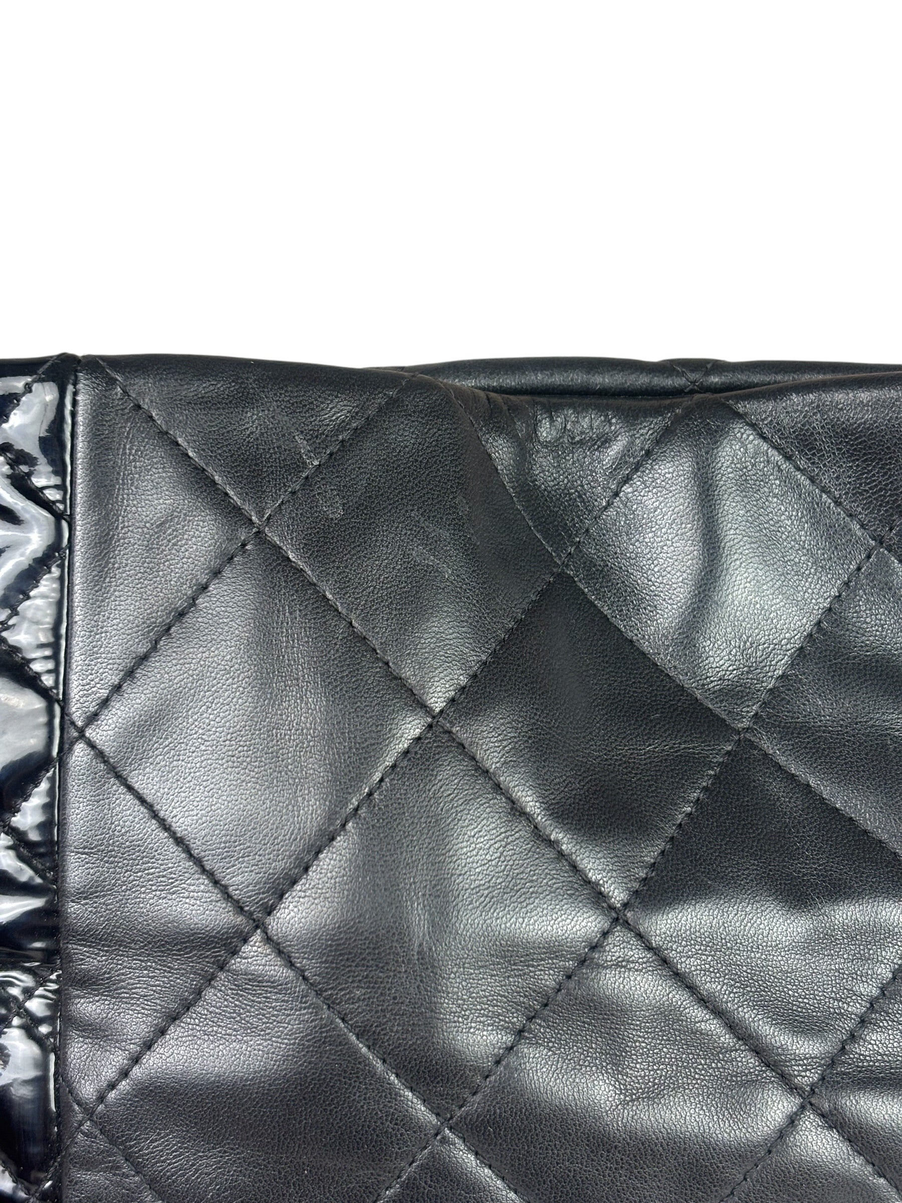 Chanel Black Quilted Leather Tote Bag 2014