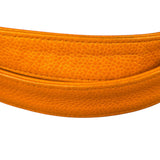 Chanel Vintage Orange Caviar Leather Tote 1989