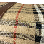 Burberry Vintage House Check Duffel Bag