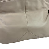 Chanel Cream Leather Cue Ball Foldover Shoulder Bag 2003