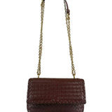 Bottega Veneta Vintage Burgundy Olimpia Shoulder Bag