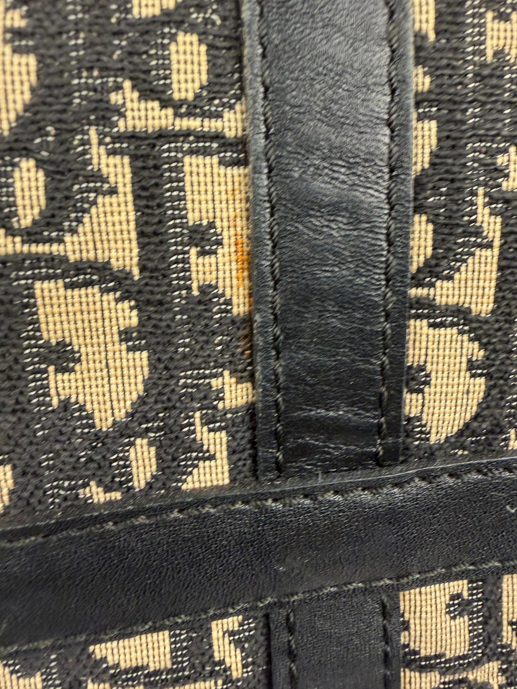 Christian Dior Vintage Trotter Boston Bag