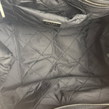 Prada Black Quilt Bomber Duffle Bag