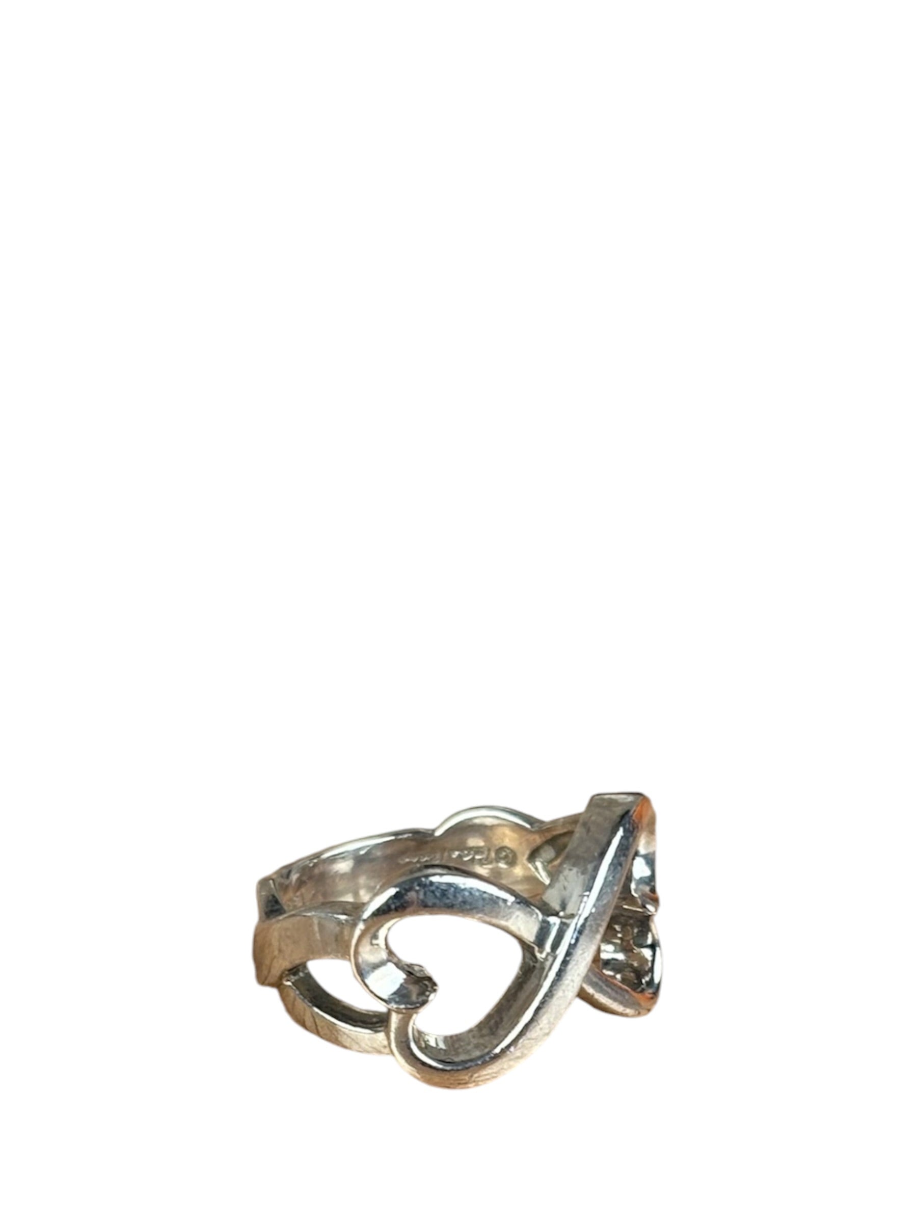 Tiffany & Co. Paloma Picasso Double Loving Heart Ring