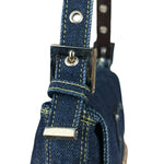 Fendi Vintage Dark Denim Baguette