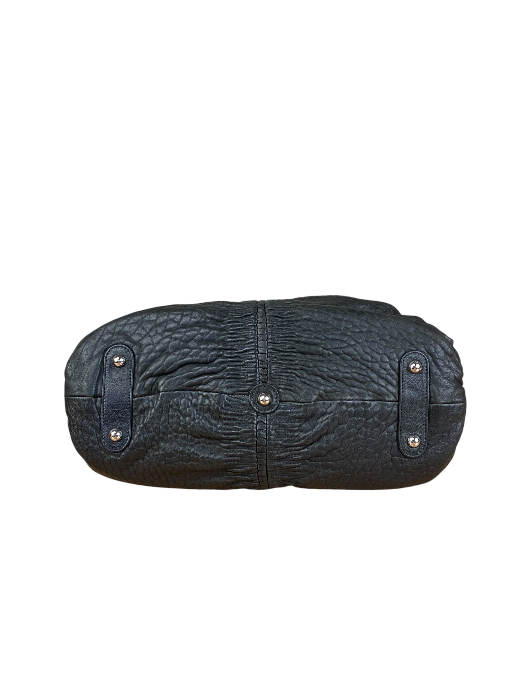 Christian Dior Karenina Leather Handbag Black