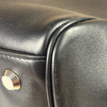 Balenciaga Black Leather Bel Air Carry Carry All Large Tote