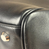 Balenciaga Black Leather Bel Air Carry Carry All Large Tote