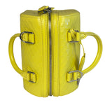 Louis Vuitton Yellow Damier Facette Cube Speedy 20