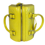 Louis Vuitton Yellow Damier Facette Cube Speedy 20