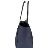 Gucci Navy Blue Swing Leather Tote Bag