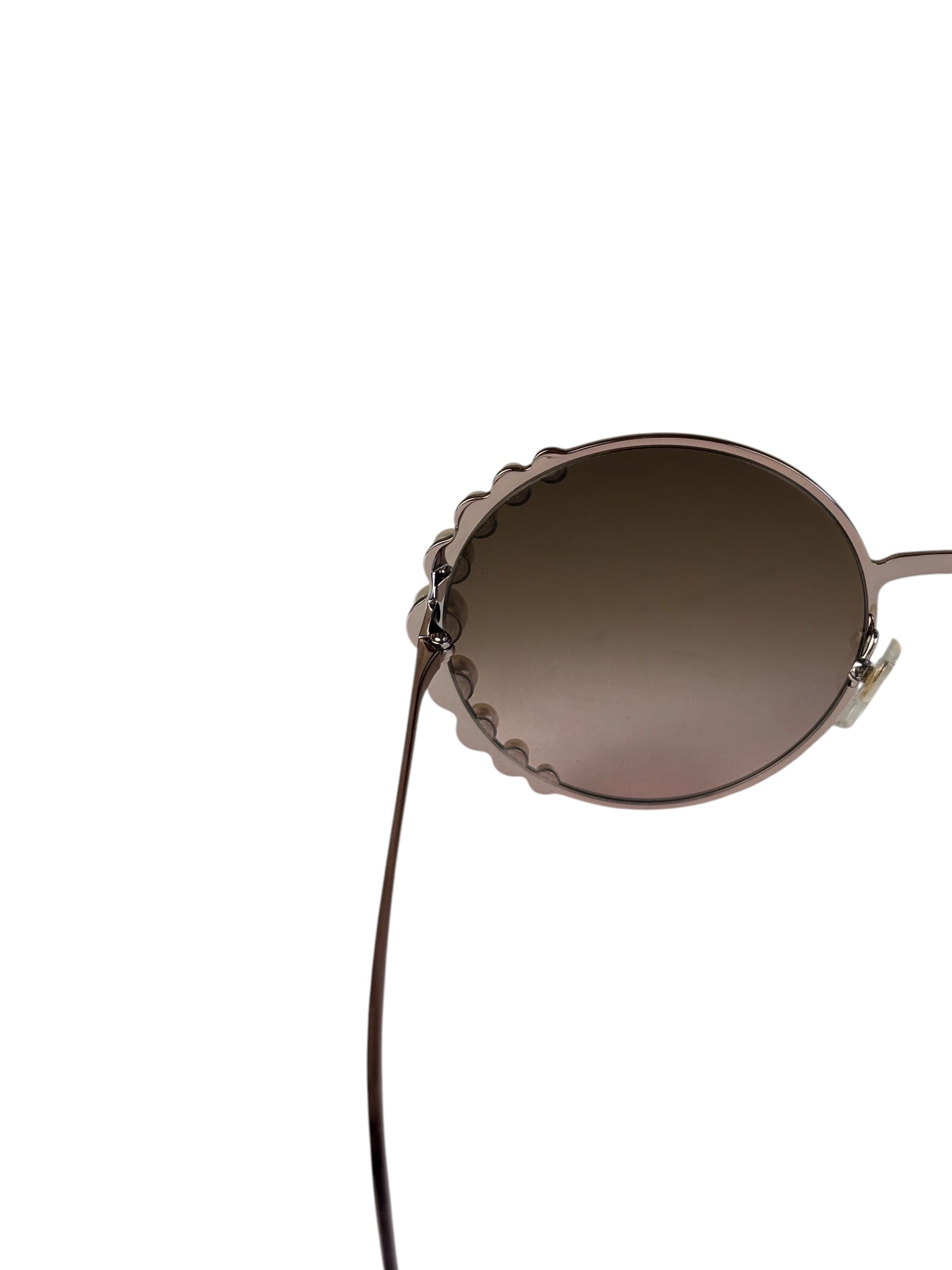 Fendi Pink Ribbons & Pearls FF 0295/S Round Sunglasses