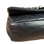 Chanel Black Leather Quilted Leather 31 Rue Cambon Flap Bag 2014