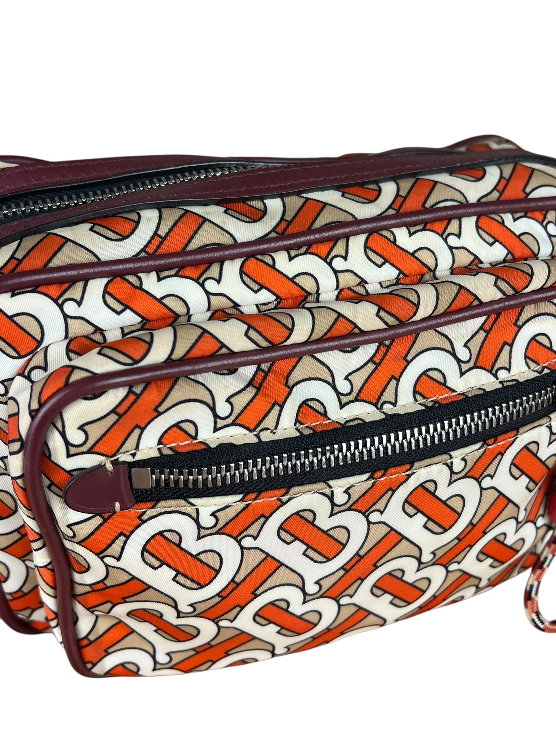 Burberry TB Monogram Nylon Crossbody Bag