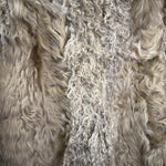 Parion Vintage Sage Shag Fur Coat
