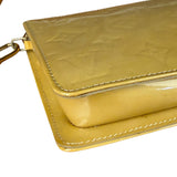 Louis Vuitton Monogram Vernis Lexington Pochette Yellow
