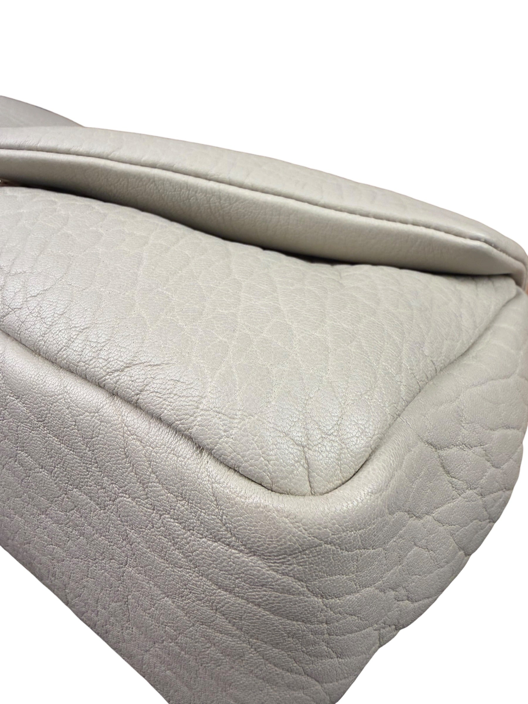 YSL Calypso Crema Soft Flap Bag