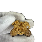 Chanel Vintage Autumm/Winter Triple Coco Mark Pendant 94A 1994