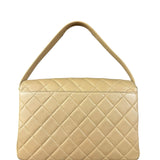 Chanel M Beige Lambskin Envelope Flap 1997