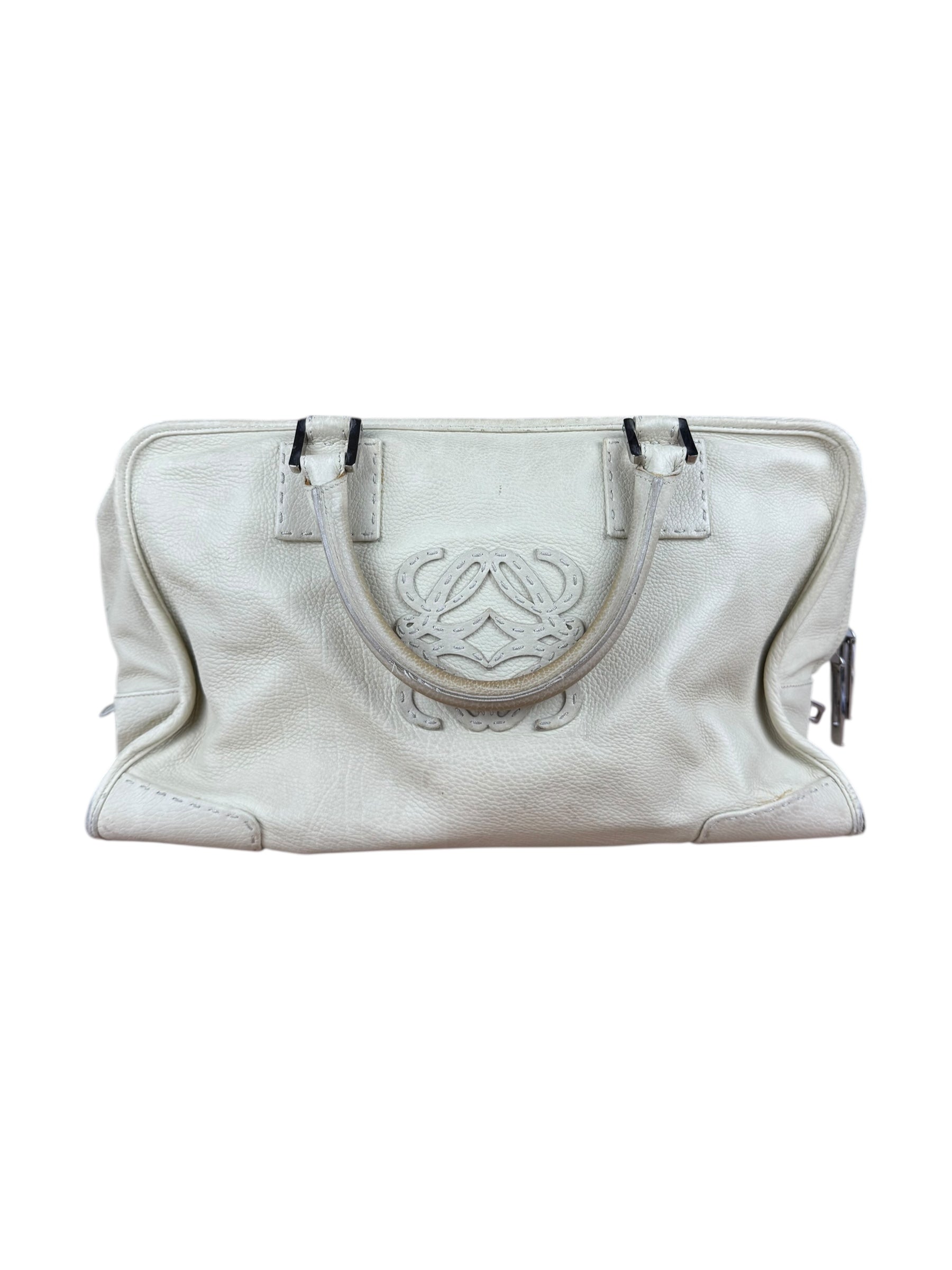 Loewe Vintage Beige Amazona 28 Handbag