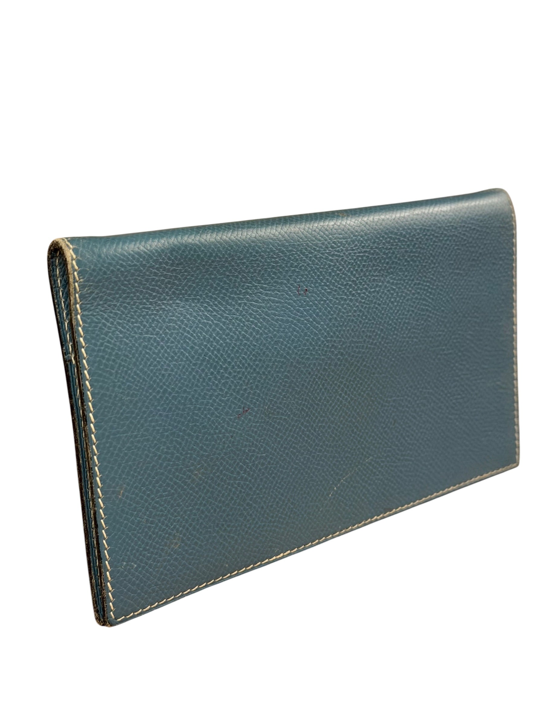 Hermes Blue Gene Leather Epson Agenda Cover