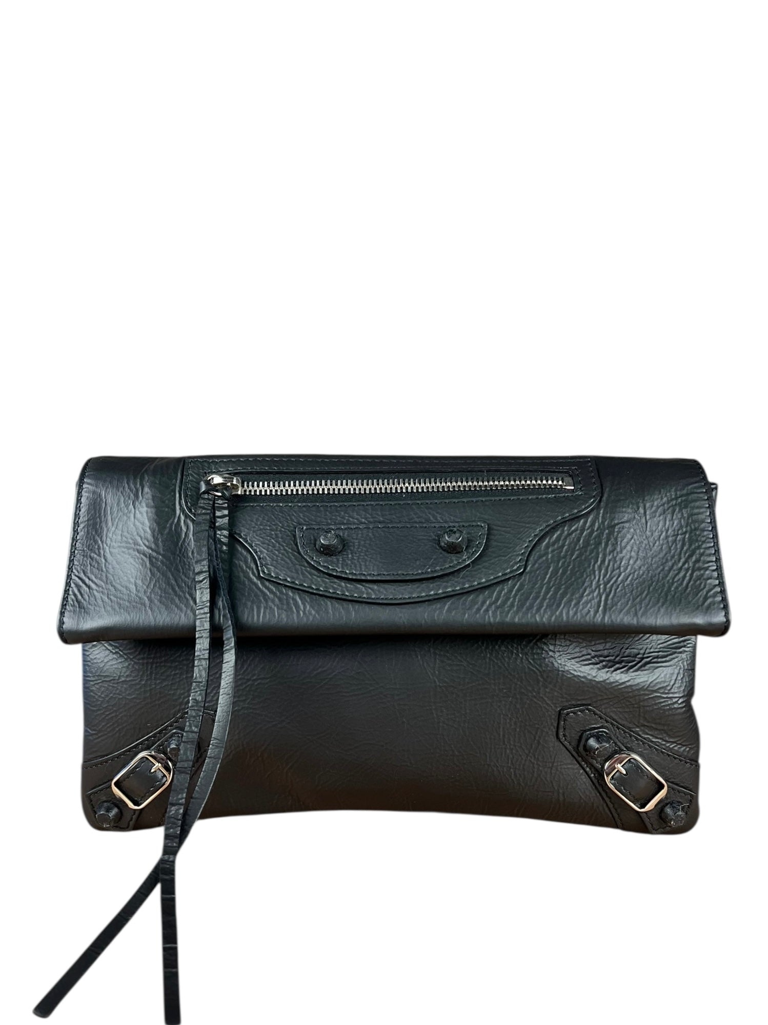 Balenciaga Envelope Clutch Black