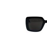 Christian Dior Black Oversized Square Wildior S3U Sunglasses